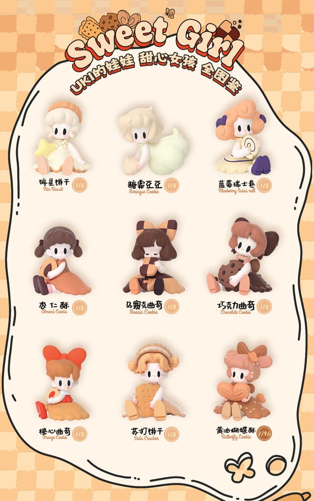 Uki Blind Box Figures Sortiment Midnight Tea Party Limited Edition 7 cm (8)