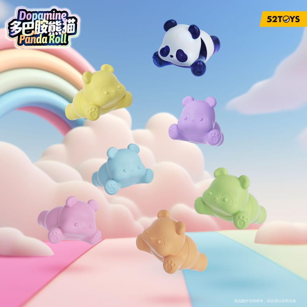 Panda Roll Blind Box Figures Sortiment Dopamin Pandaer 3 cm (6)