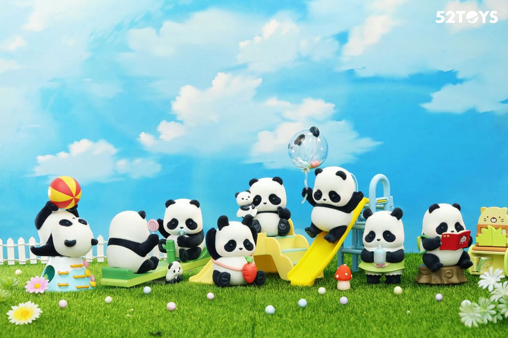 Panda Rollo Box Figuren Sortiment Kindergarten 7 cm (8)