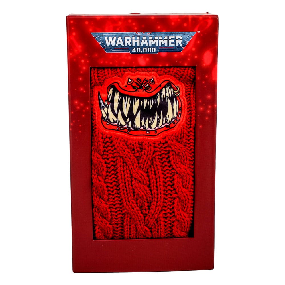 Warhammer 40K House Socks Squig Red