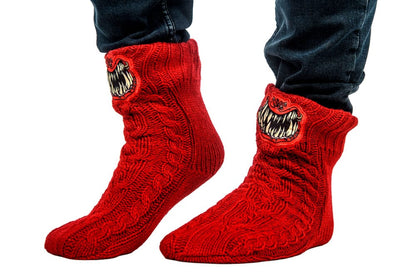 Warhammer 40K House Socks Squig Red