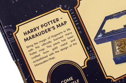 Harry Potter Replica Marauder's Map Metal Map 15 cm