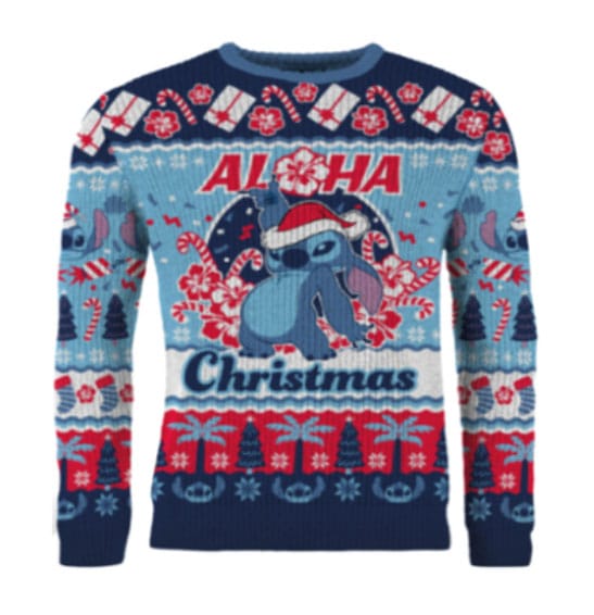 Lilo & Stitch Weihnachtspullover Stitch Aloha Christmas