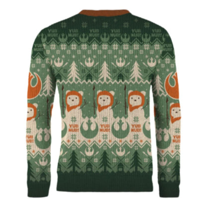 Pull de Noël Star Wars Ewok'n autour du sapin de Noël
