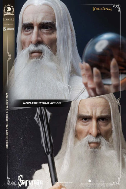 Ringenes Herre Action Figur 1/6 Saruman 31 cm