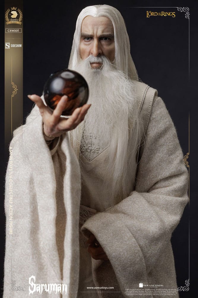 Ringenes Herre Action Figur 1/6 Saruman 31 cm
