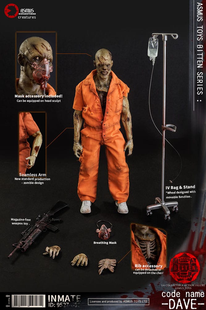 Bidt action Figur 1/6 Dave 31 cm