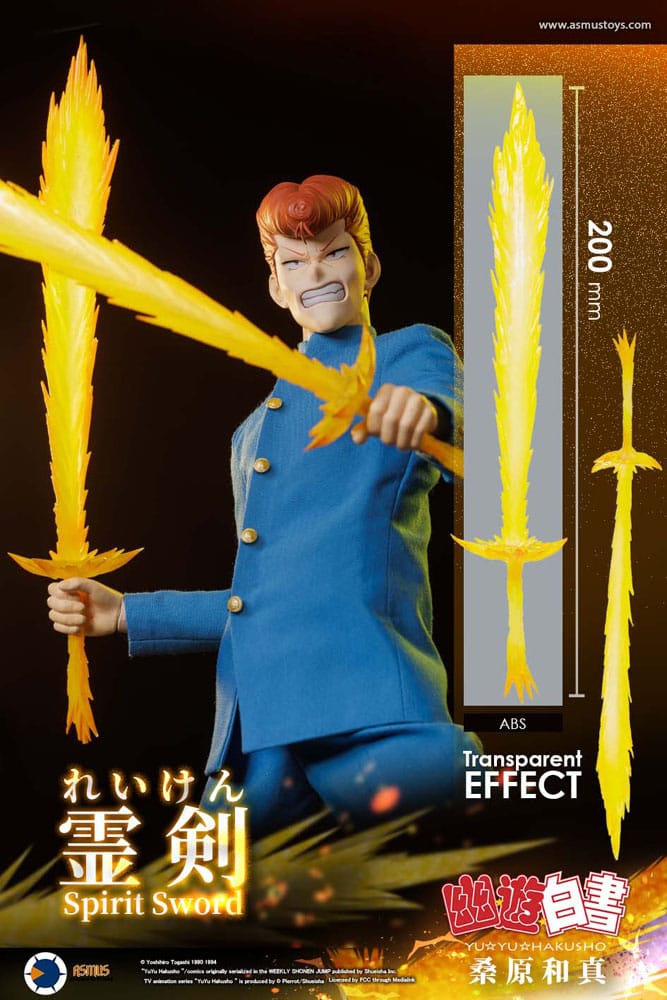 Yu Yu Hakusho Action Figur 1/6 Kazuma Kuwabara (luksusversion) 30 cm