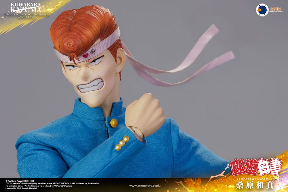 Yu Yu Hakusho Action Figur 1/6 Kazuma Kuwabara (luksusversion) 30 cm