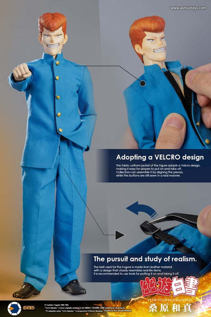 Yu Yu Hakusho Action Figur 1/6 Kazuma Kuwabara (luksusversion) 30 cm