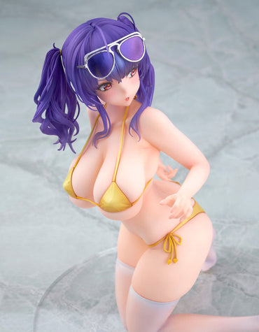 Azur Lane PVC -statue 1/7 pola på stranden 16 cm