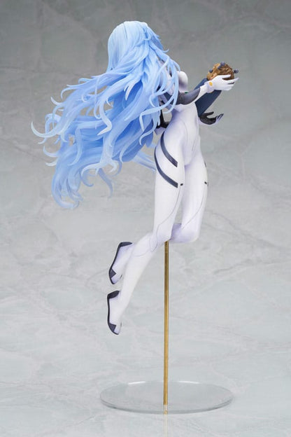 Reconstrucción de Evangelion PVC Estatua 1/7 Rei Ayanami Cabello largo ver. 28 cm