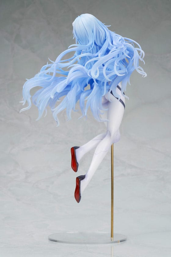 Reconstrucción de Evangelion PVC Estatua 1/7 Rei Ayanami Cabello largo ver. 28 cm