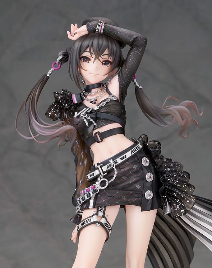 Idolmaster Askepot piger skinnende farver PVC-statue 1/7 Akira Sunazuka Layered My Edgy Ver. 22 cm
