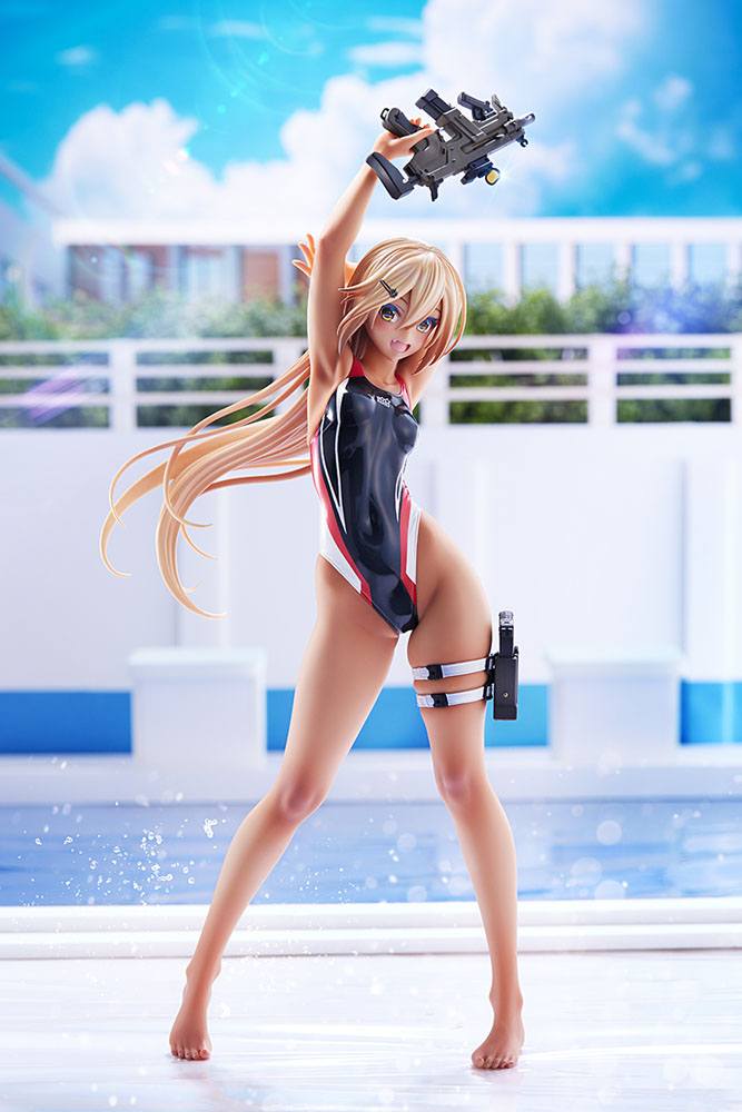 Arms Note PVC Statue 1/7 Kouhai-chan of the Swim Club Red Line Swimsuit Ver. 29 cm