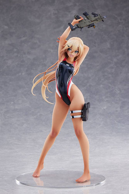 Arms Note PVC Statue 1/7 Kouhai-chan of the Swim Club Red Line Swimsuit Ver. 29 cm