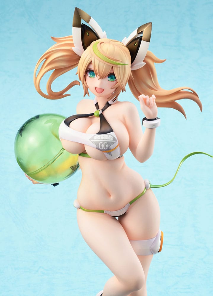 Phantasy Star Online 2 Estatua de PVC 1/7 ES Gene - Vacaciones de verano (Re -Run) 25 cm