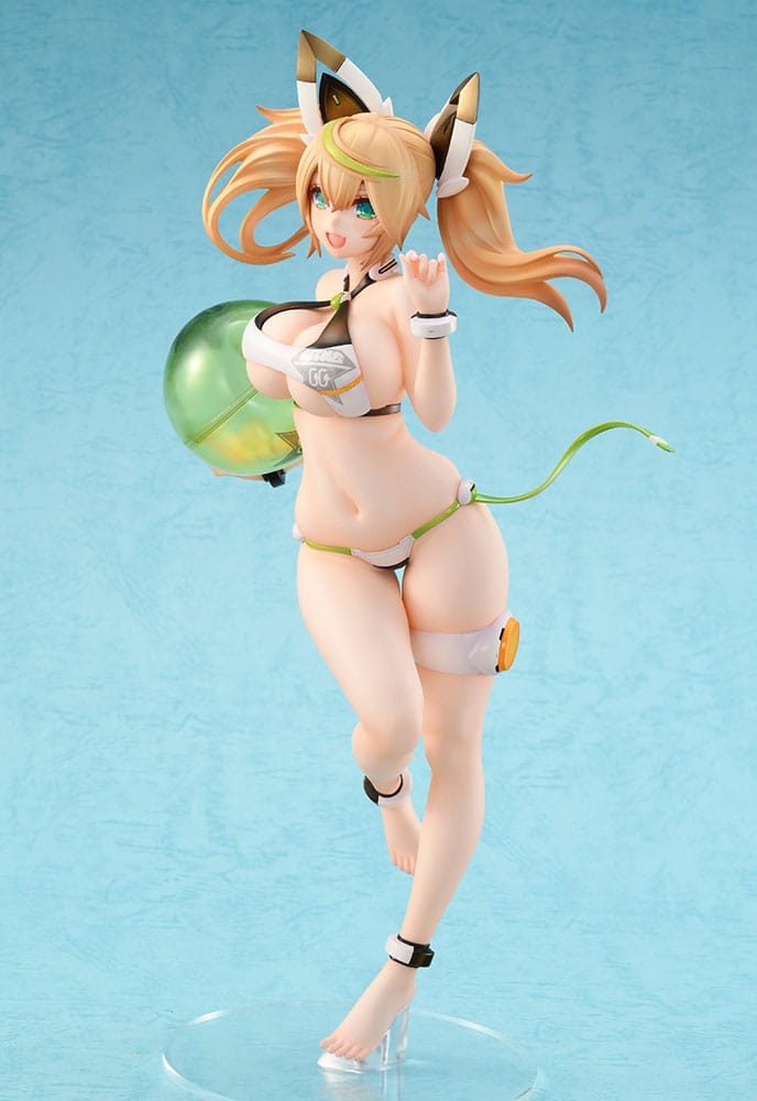 Phantasy Star Online 2 Estatua de PVC 1/7 ES Gene - Vacaciones de verano (Re -Run) 25 cm