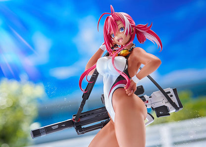 Silahlar Not PVC Heykeli 1/7 Yüzme Takımının Anego-Chan 26 Cm