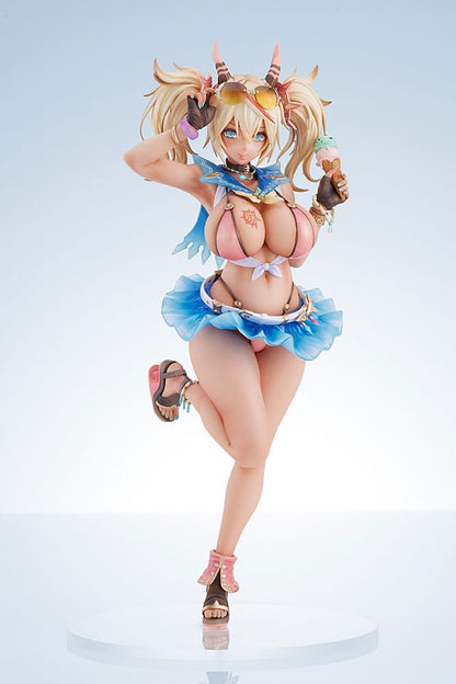 Idola Phantasy Star Saga Statua in PVC 1/7 Summer Innocent Gene Chaos 27 cm
