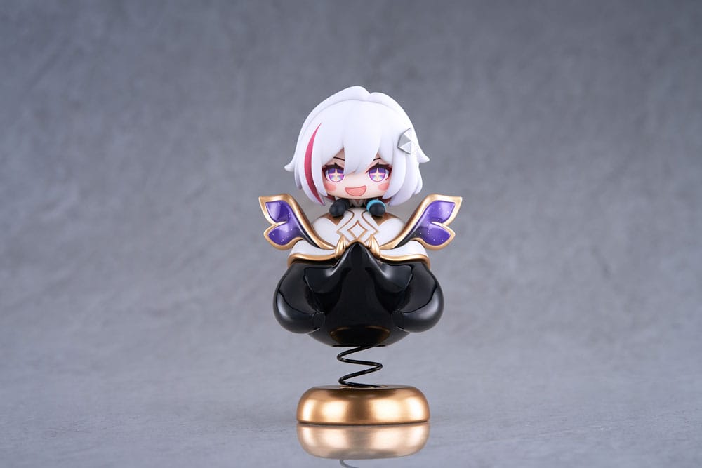Honkai: Star Rail PVC standbeeld Hu Tao Chibi Topaz & Numby Chibi Chara Yurayura Stand 10 cm