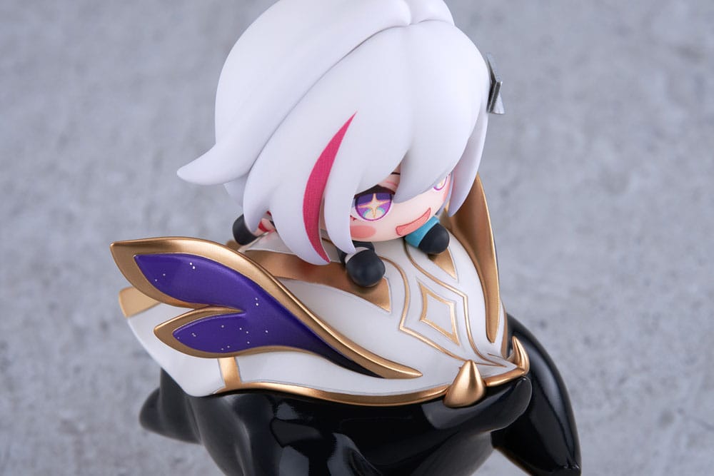 Honkai: Star Rail PVC standbeeld Hu Tao Chibi Topaz & Numby Chibi Chara Yurayura Stand 10 cm