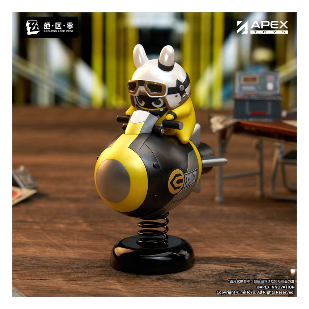 Estatua PVC Zenless Zone Zero Happy Shake Rocketboo 10 cm