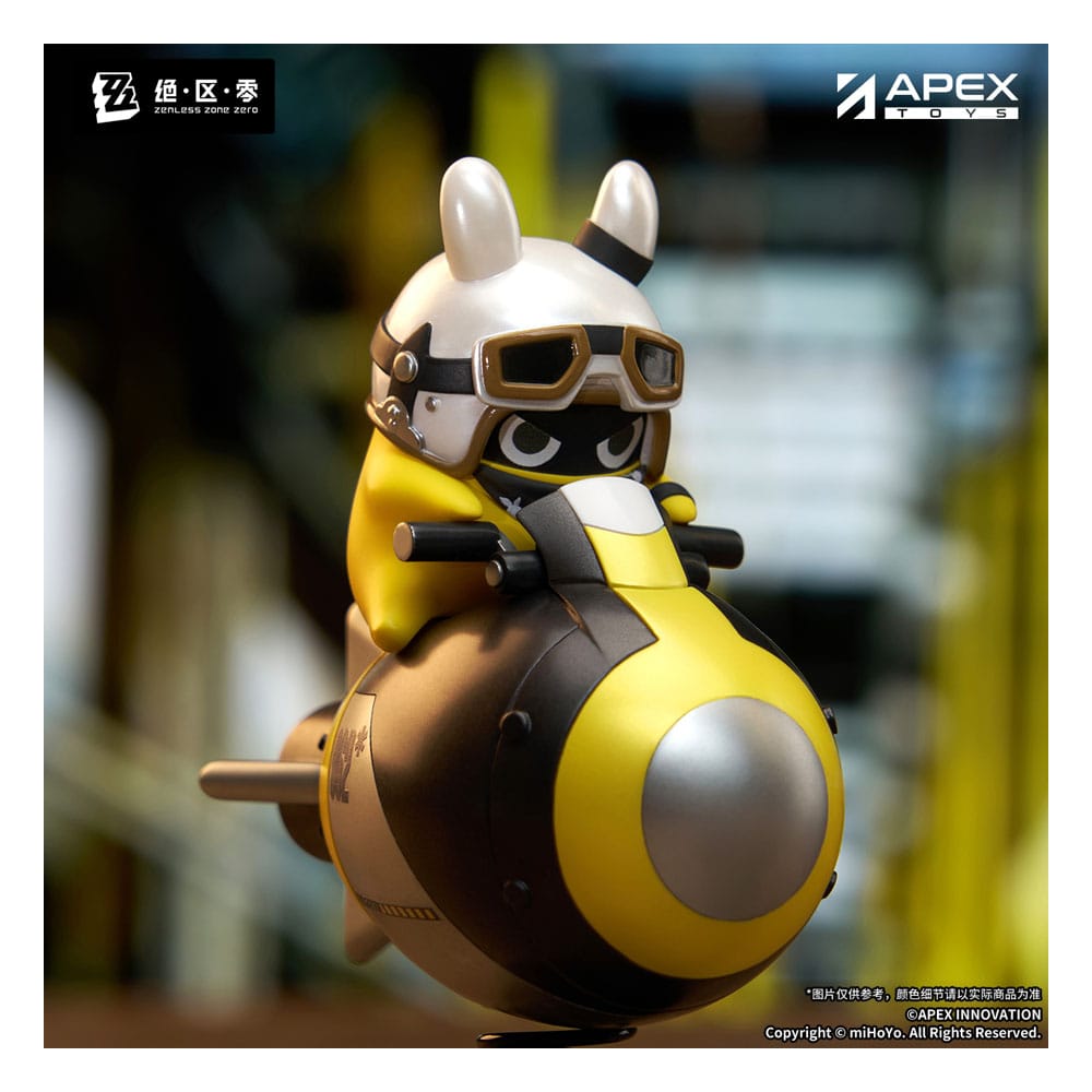 Estatua PVC Zenless Zone Zero Happy Shake Rocketboo 10 cm