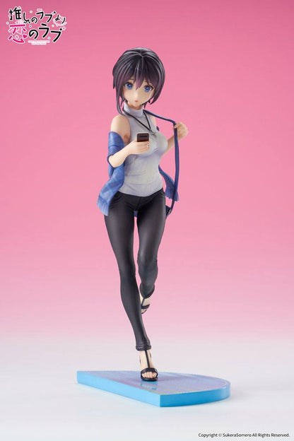 OshiRabu: Waifus Over Husbandos Statue 1/7 Akuru Hayahoshi 23 cm