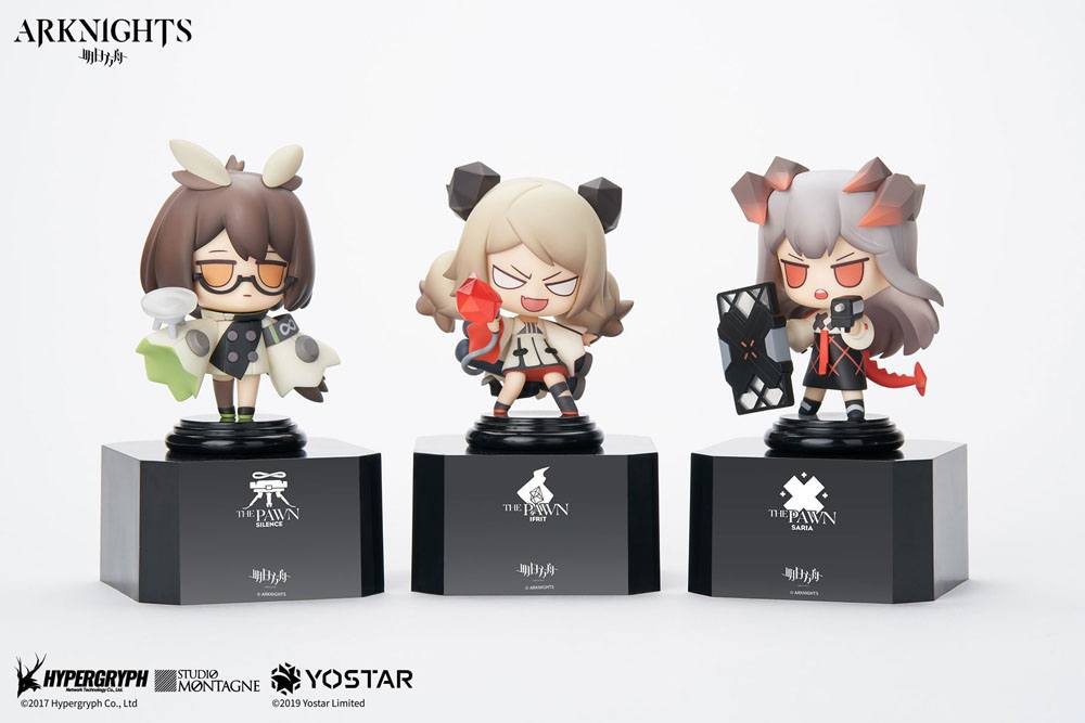 Arknights PVC Statues Deformed Vol. 2 Set Box 12 cm