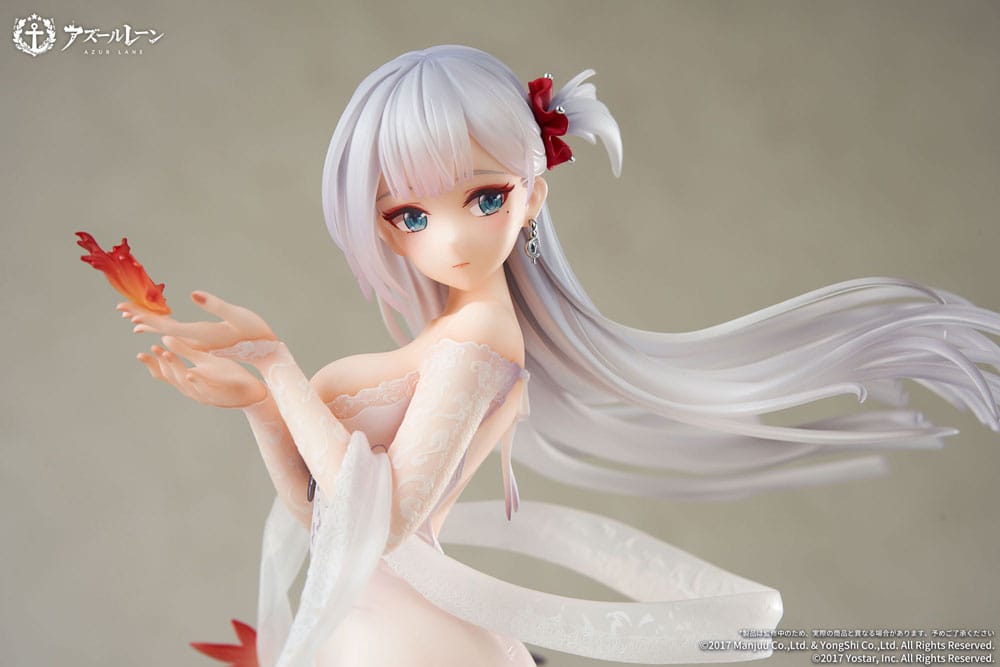 Azur Lane Shokaku PVC -statue Kranen, der danser med vinden ver. 28 cm