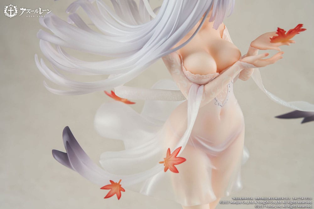 Azur Lane Shokaku PVC -statue Kranen, der danser med vinden ver. 28 cm