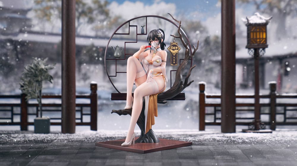 Carattere originale Statue PVC 1/7 Xiami China Dress Step on Snow Ver. 26 cm