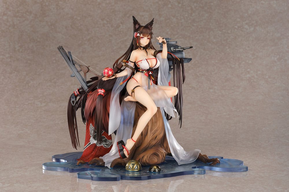 Azur Lane PVC Statue 1/7 Amagi Wending Waters Serene Lotus Ver. 25 cm