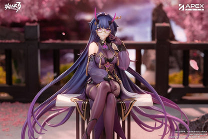 Honkai Impact 3:e PVC-staty 1/7 Mei Raiden Herrscher av Thunder Aqueous Springtide Ver. 22 cm
