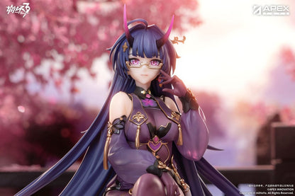 Honkai Impact 3:e PVC-staty 1/7 Mei Raiden Herrscher av Thunder Aqueous Springtide Ver. 22 cm
