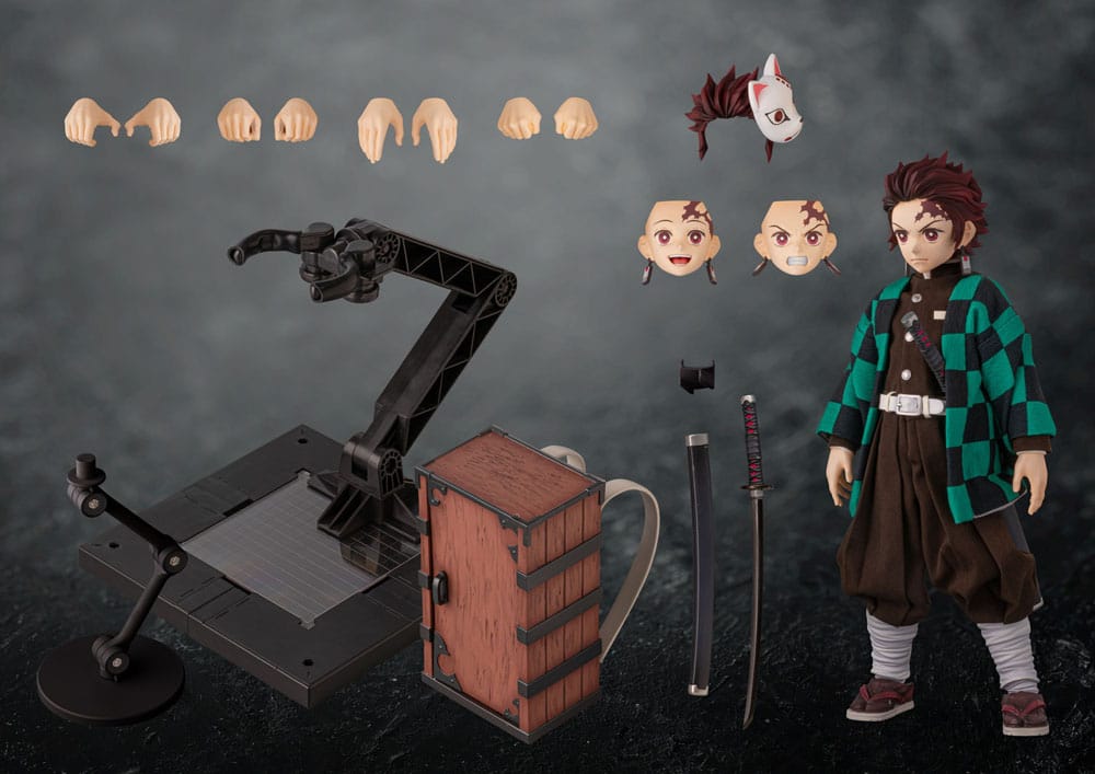 Demon Slayer: Kimetsu Hayır Yaiba Heykeli 1/6 Tanjiro Kamado 20 cm