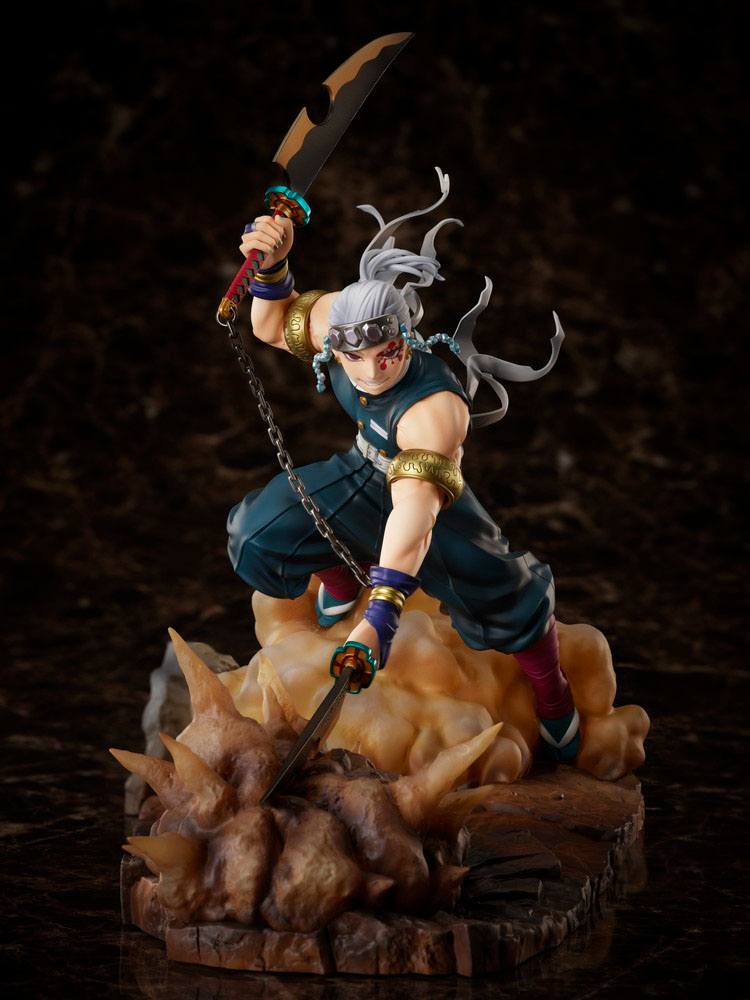 Demon Slayer: Kimetsu Hayır Yaiba Heykeli 1/8 Tengen Uzui 28 cm