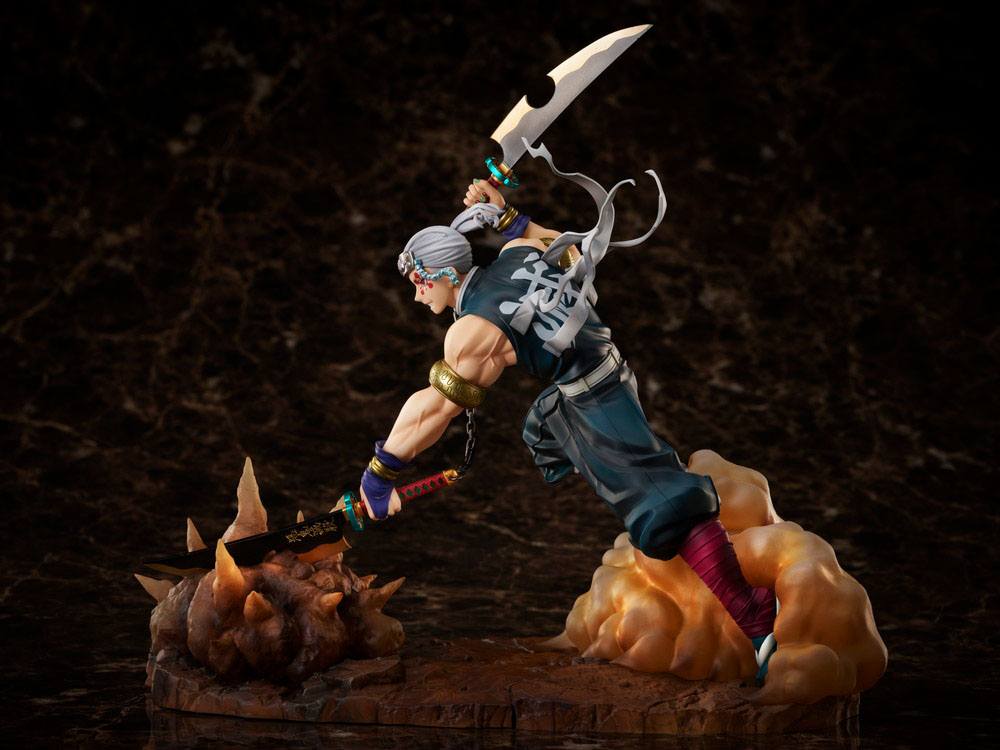 Demon Slayer: Kimetsu Hayır Yaiba Heykeli 1/8 Tengen Uzui 28 cm