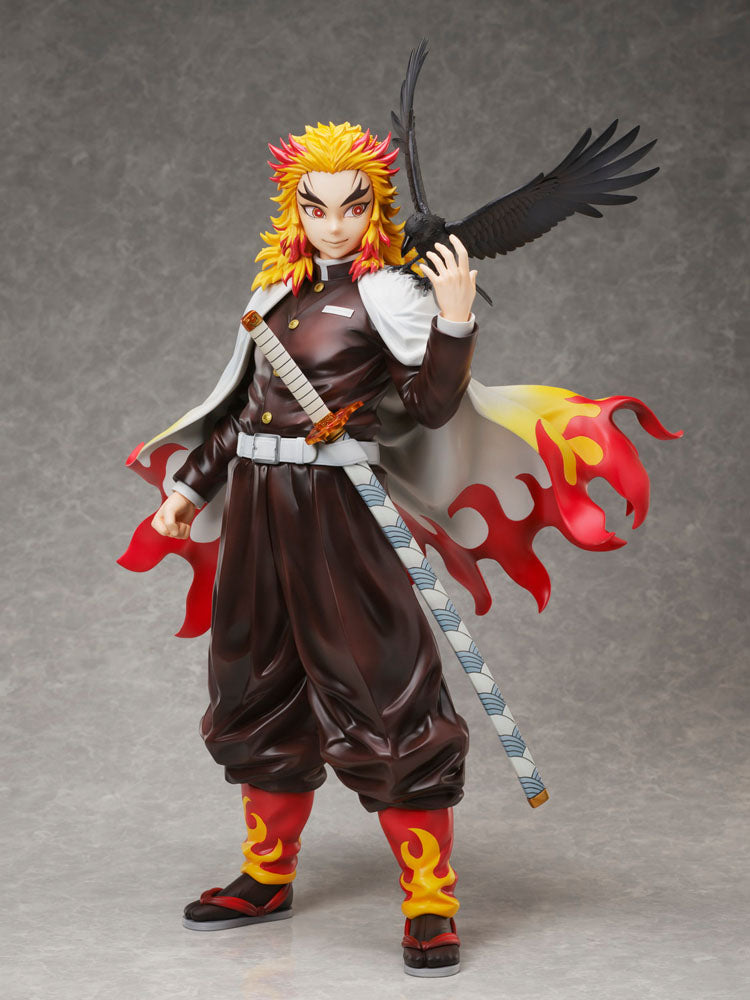 Demon Slayer: Kimetsu Hayır Yaiba PVC Heykeli 1/7 Kyojuro Rengoku 45 cm