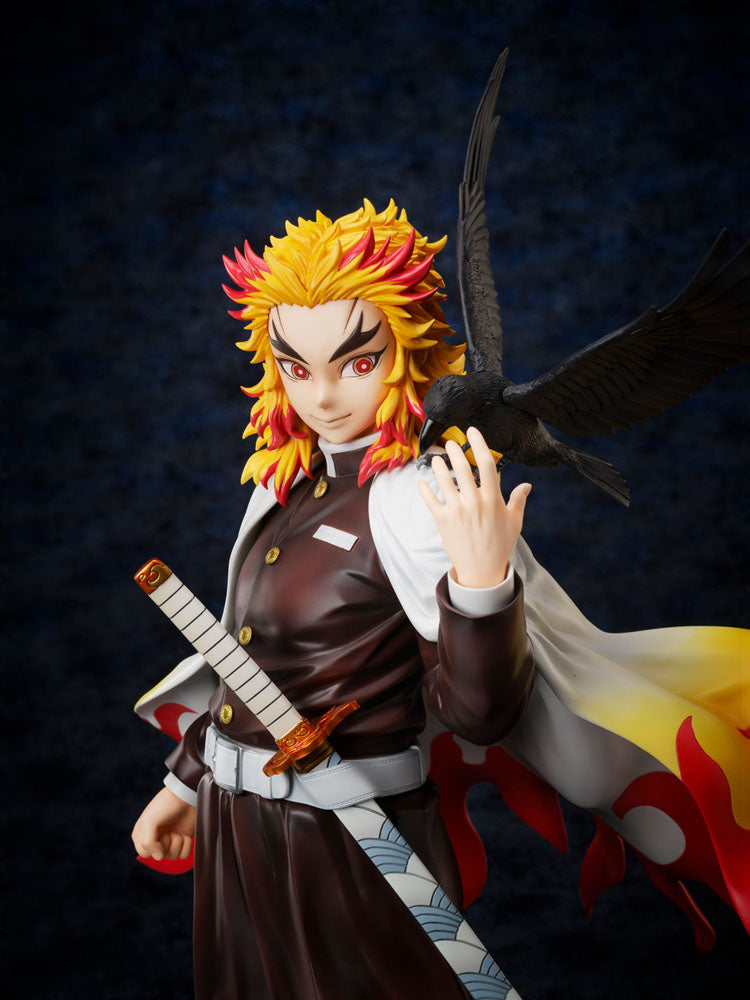 Demon Slayer: Kimetsu Hayır Yaiba PVC Heykeli 1/7 Kyojuro Rengoku 45 cm