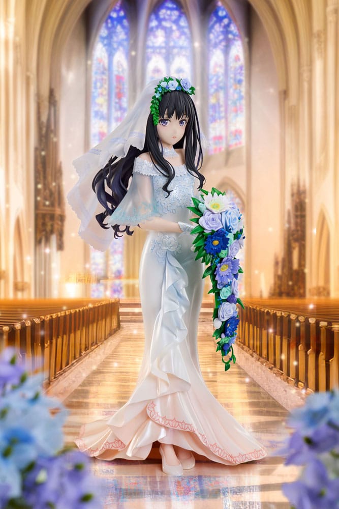 Lycoris Recoil Pvc Statue 1/7 Takina Inoue Wedding Dress Ver. 25 cm