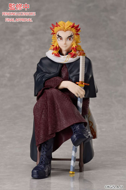 Demon Slayer: Kimetsu Hayır Yaiba Heykeli Kyojuro Rengoku 16 cm