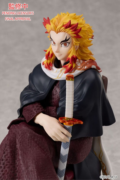 Demon Slayer: Kimetsu Hayır Yaiba Heykeli Kyojuro Rengoku 16 cm