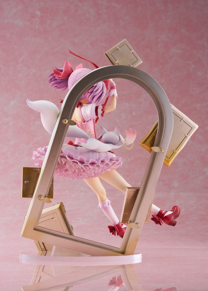 Puella Magi Madoka Magica Statue 1/7 Madoka Kaname 10 -jähriges Jubiläum Ver. 25 cm