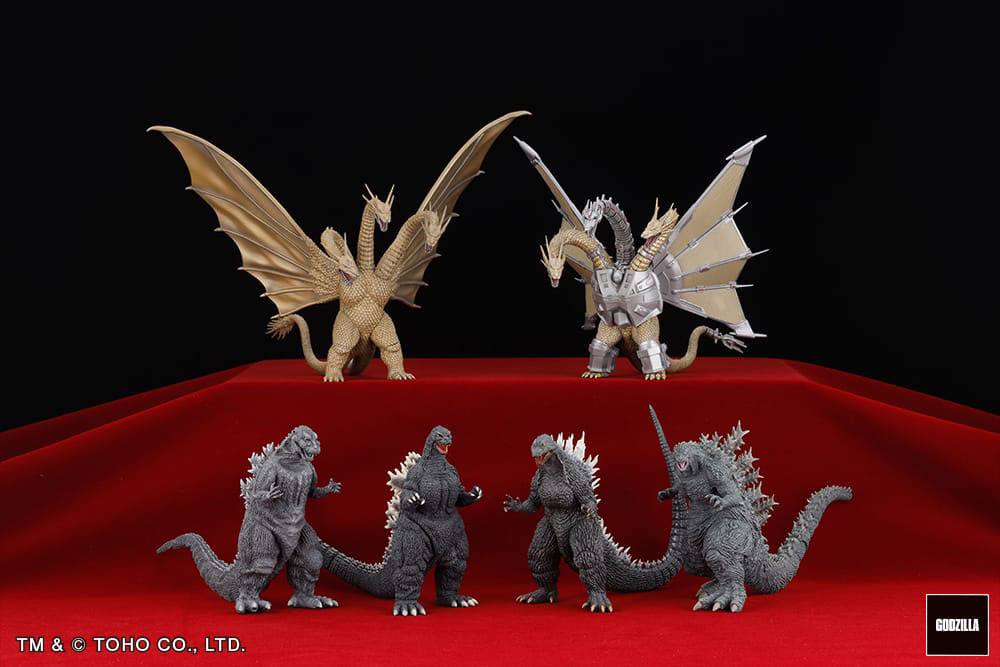 Godzilla Generations Gekizou Series PVC Statues 8 - 9 cm Assortment Kaiju Part. 1 (6)