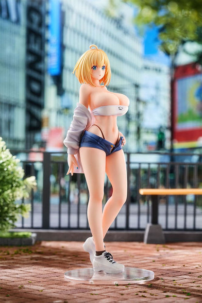Personaggio originale Statua in PVC 1/6 Sophia F. Shirring Tube Top Ver. Illustrazione di Nadare Takamine Illustrazione di Daefny Bonus Edition 26 cm