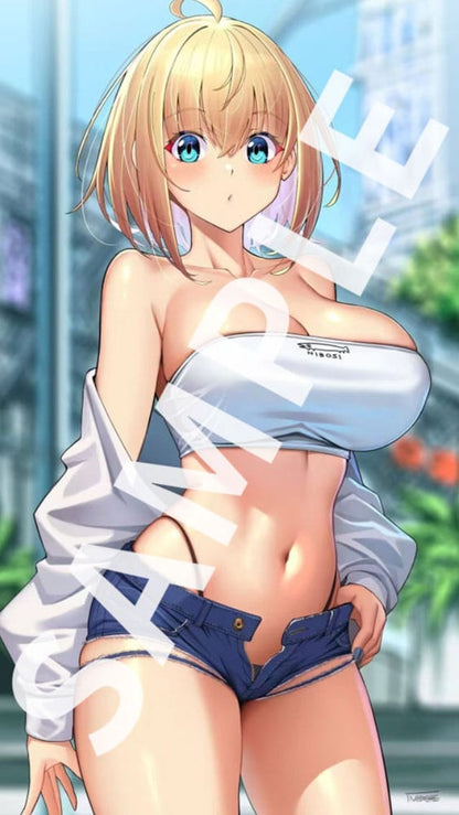 Personaggio originale Statua in PVC 1/6 Sophia F. Shirring Tube Top Ver. Illustrazione di Nadare Takamine Illustrazione di Daefny Bonus Edition 26 cm