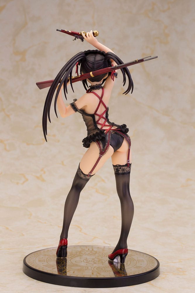 Date A Live Statue 1/7 Kurumi Tokisaki Lingerie Ver. Black Special Edition 24 cm