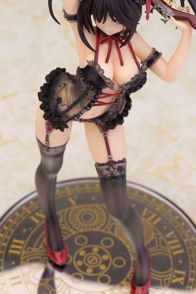 Date A Live Statue 1/7 Kurumi Tokisaki Lingerie Ver. Black Special Edition 24 cm